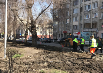 Возобновлена реконструкция сквера на улице Рахова 